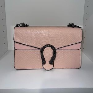Pink handbag
